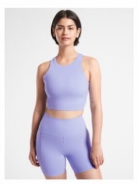 Athleta Periwinkle Conscious Crop Small